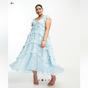 Worn once ASOS flowy dress